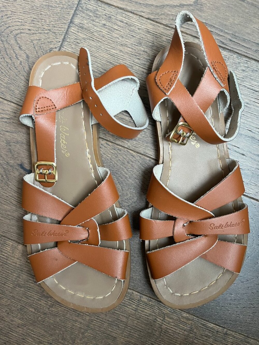 Salt Water Sandals Women's Original Tan